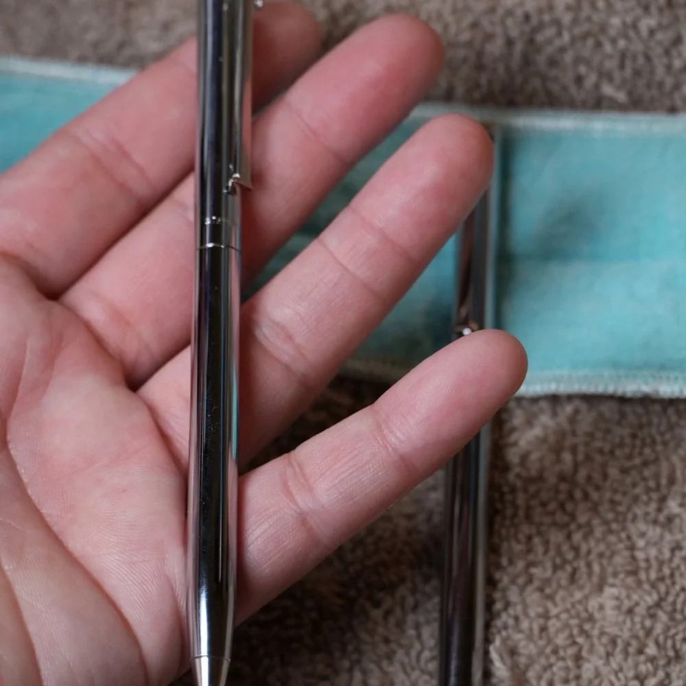 Tiffany & Co. Blue Velvet Jewelry Pouch
